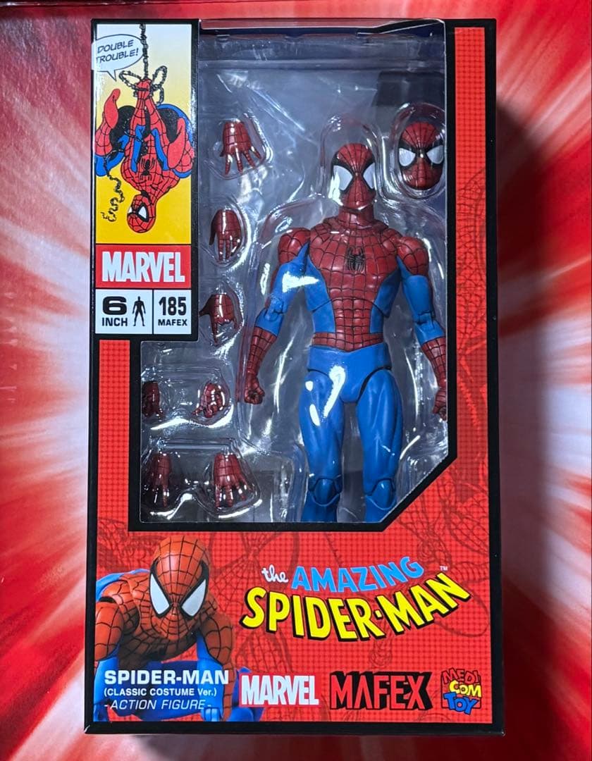 mafex 185 マーベル　スパイダーマン　クラシック　アベンジャーズ Amazon.co.jp: MAFEX マフェックス No.185 SPIDER-MAN スパイダーマン