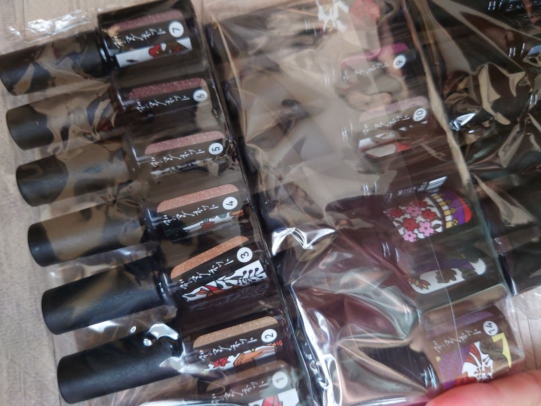 ネイル工房 和のマグネット 20本セット 和 秋 冬 ネイル 振り袖 成人式