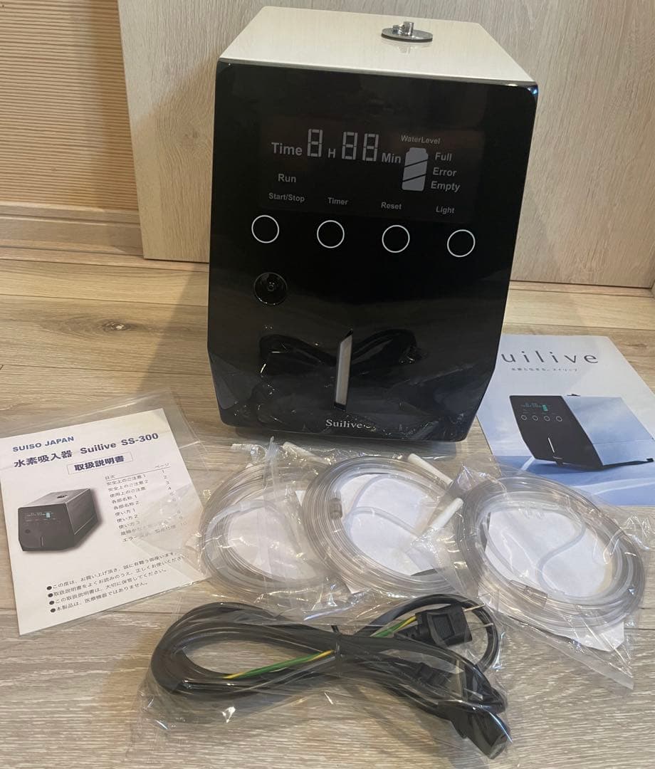 【美品】高濃度水素吸引Suilive SS-300 水素吸入 Suilive SS-300+ | Suilive