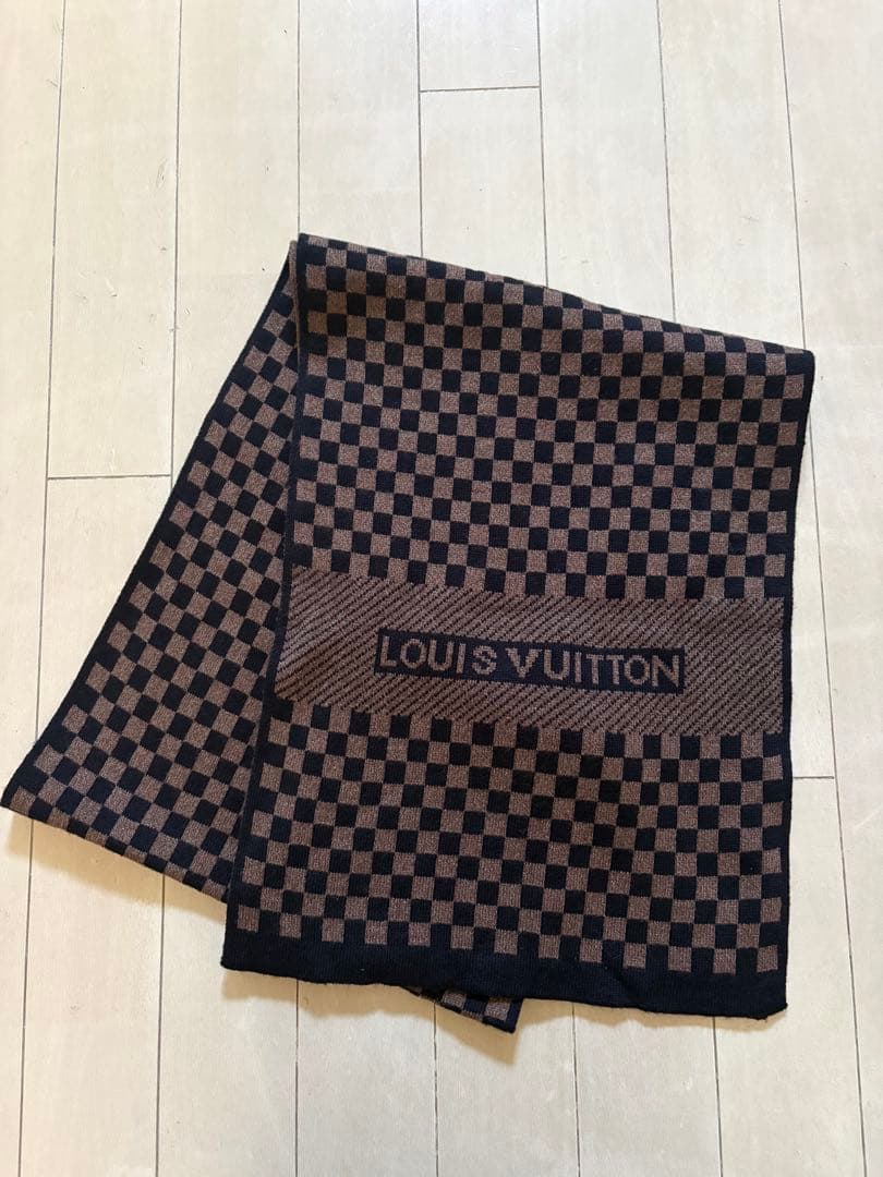 LOUIS VUITTON チェック柄 マフラー 楽天市場】マフラー チェック（ブランドルイ・ヴィトン）の通販