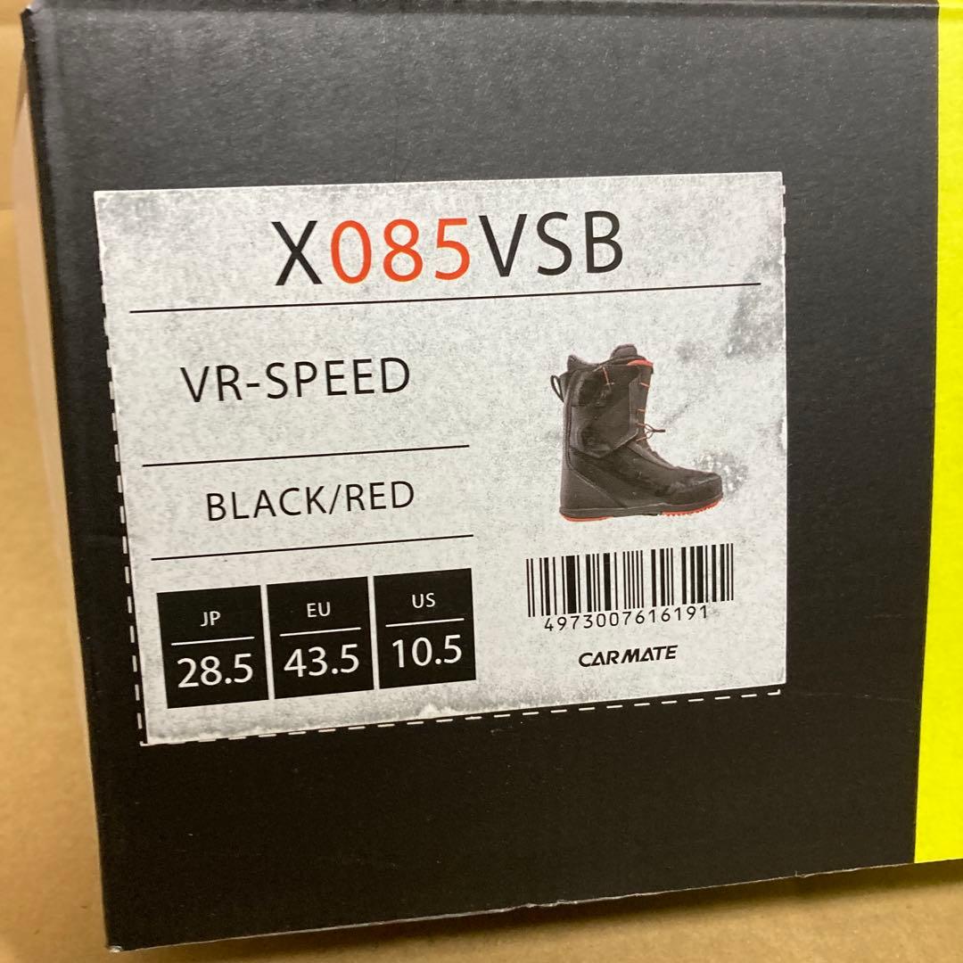 FLUX VR-SPEED スノーボードブーツ 28.5cm ブラック/レッド