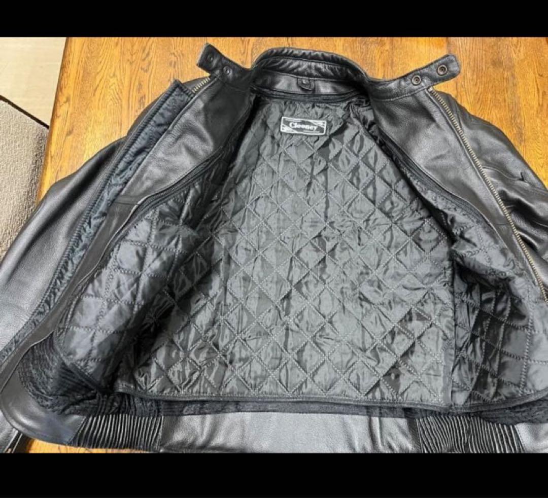 Clooney クルーニー レザー ライダージャケット メンズL 美品 - メルカリ