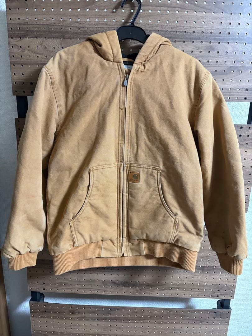 Carhartt アクティブジャケット カーハート ダック ベージュ 楽天市場】90年代 USA製 Carhartt カーハート アクティブジャケット