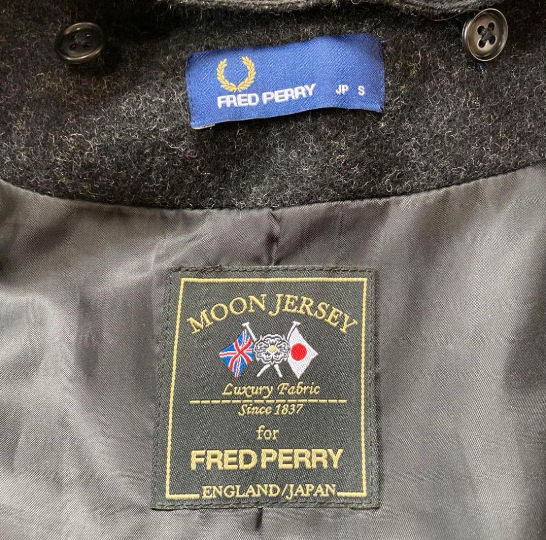 美品 ピンズ付き フレッドペリー 英国生地 Moon モッズコート - メルカリ
