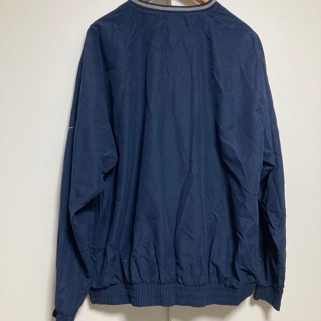 激レア90s NIKE golf】マット紺色 ピステ ナイロンジャケットL - メルカリ