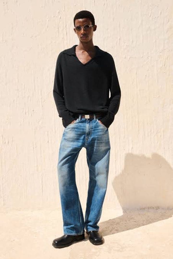 パンツ armani jeans bootcut jeans 34 io Armani Exchange Jeans Men 30x30 Blue Boot Cut Cotton Denim Made