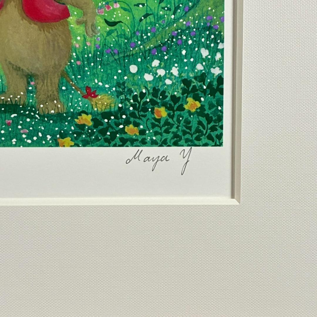 美品 横山真弥「オズの魔法使い 希望の道」アーカイバルプリント