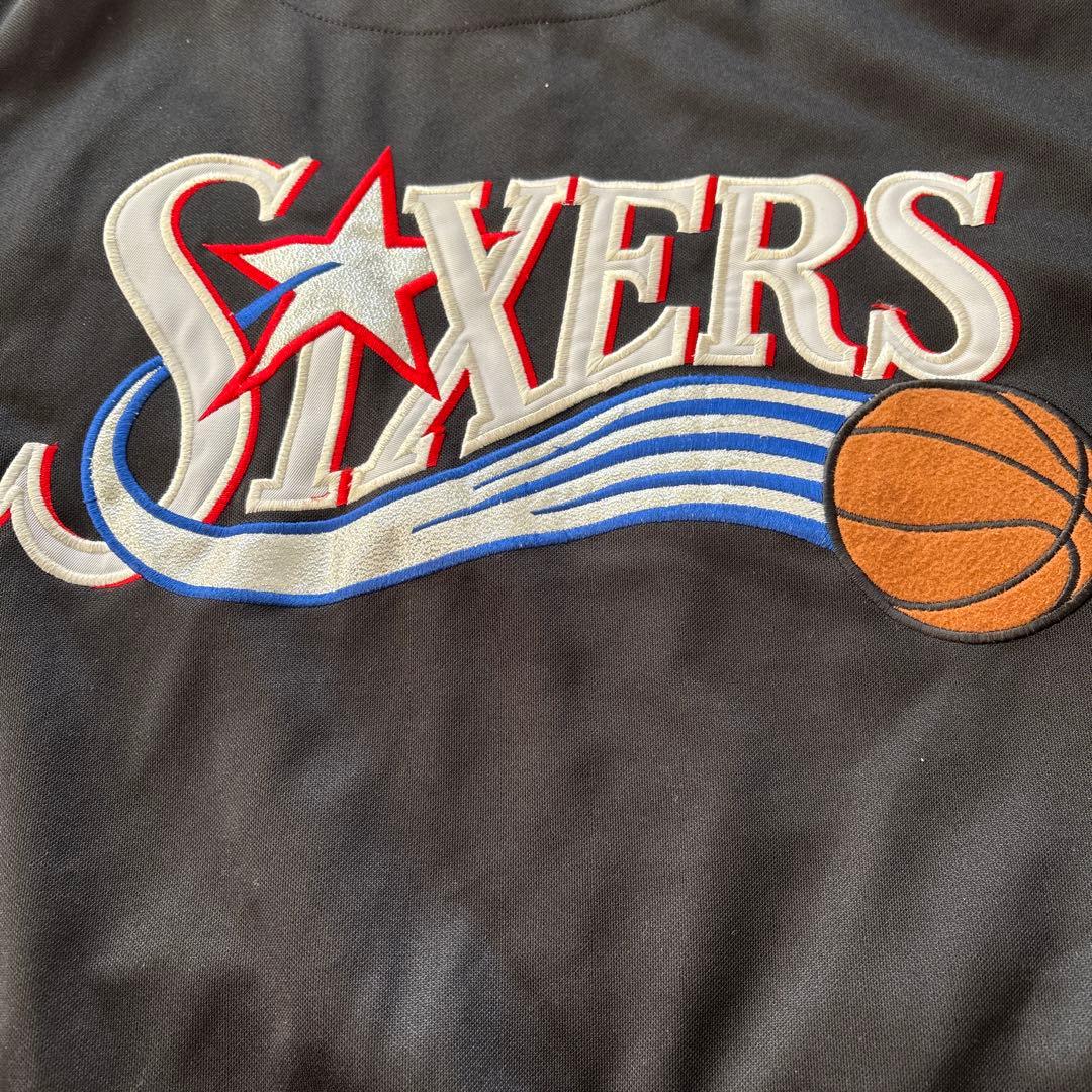 NBAsixers ジャージReebokウェアジャケ76ersシクサーズ 76 - メルカリ