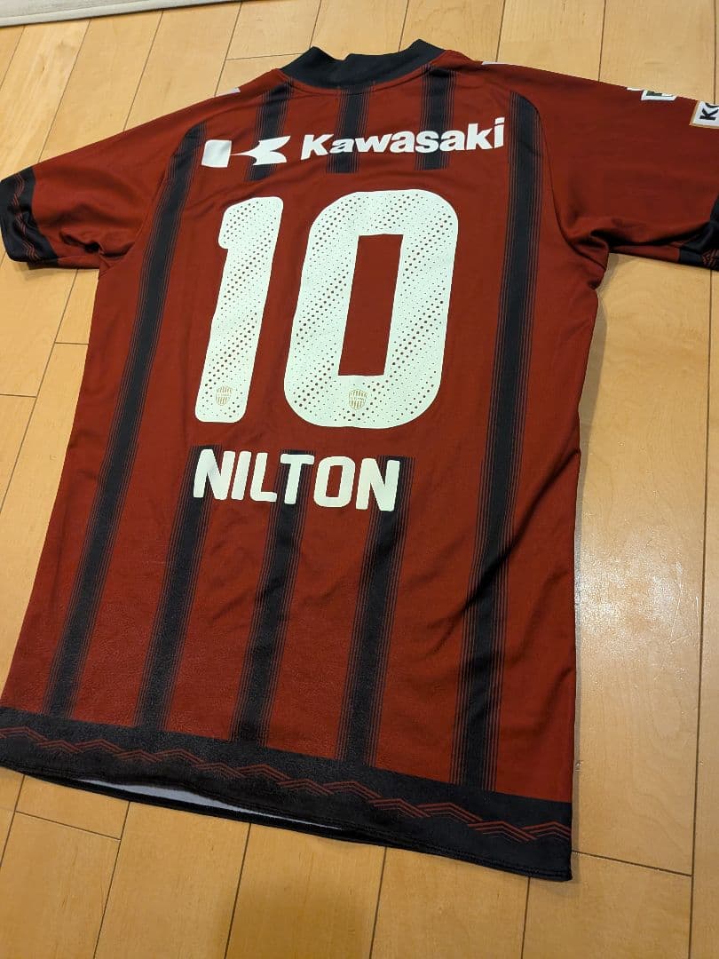 2016ヴィッセル神戸ユニフォームNo.10ニウトン - メルカリ