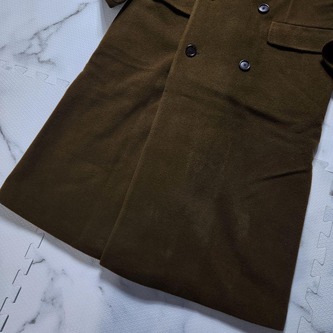 入手困難✨XXL相当 HUGO BOSS チェスターコート マキシ丈 カーキの通販