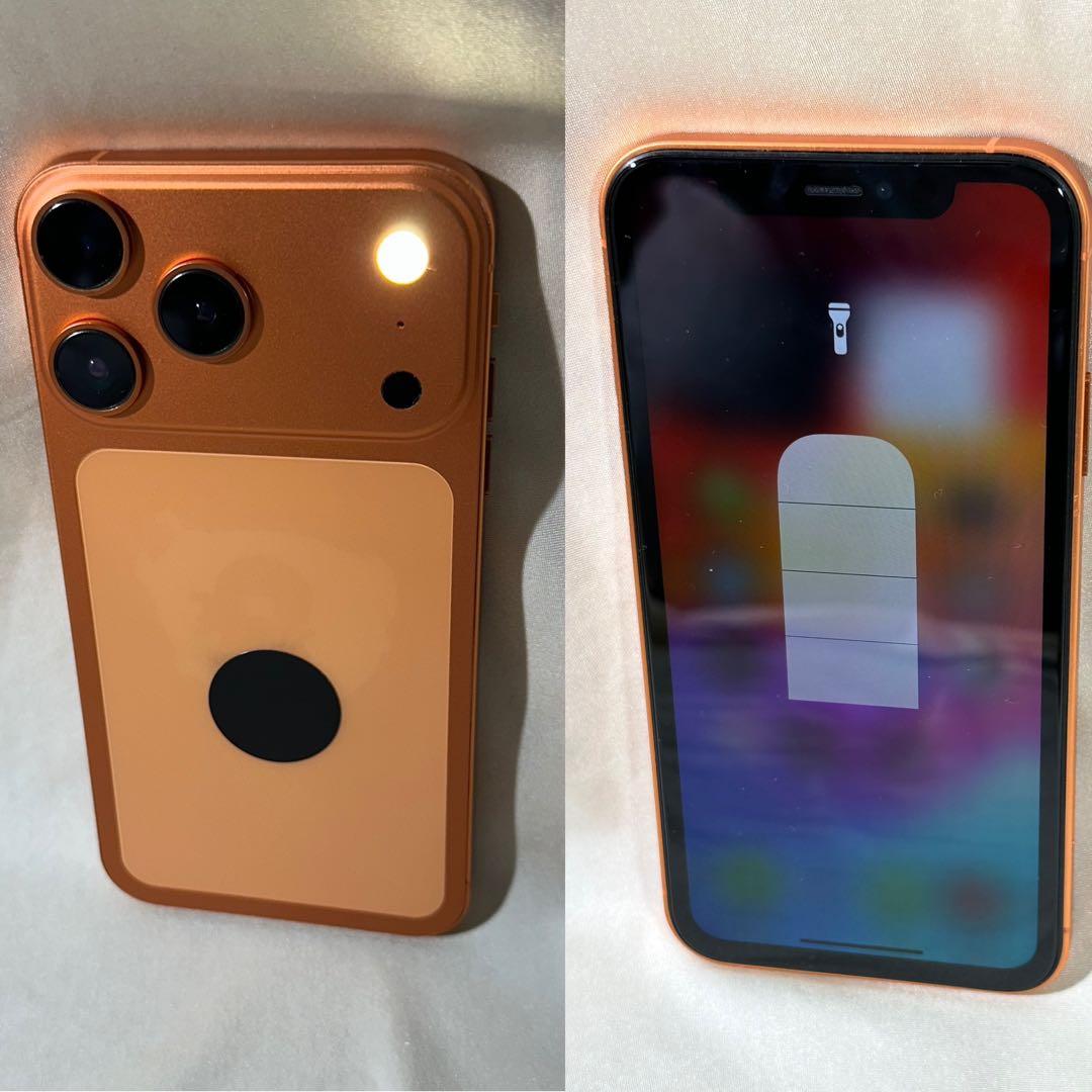iPhone11 256GB カスタム外装 iPhone17pro風 中古美品 - メルカリ