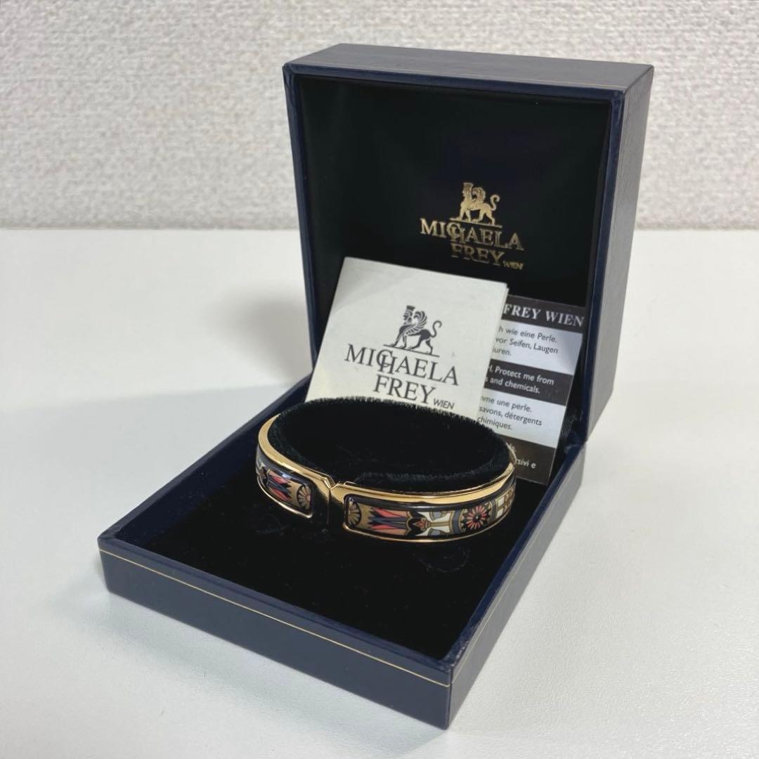 MICHAELA FREY WIEN ミカエラフレイ バングル ゴールド 箱付き - メルカリ
