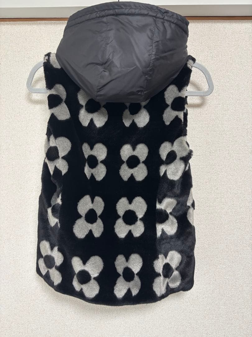 Callaway フラワー柄 フリースベスト