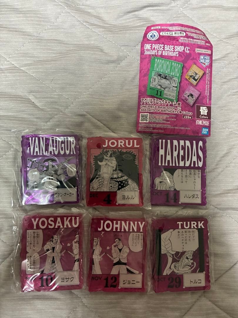 ONE PIECE BASE SHOP アクリルブロックチャーム - メルカリ