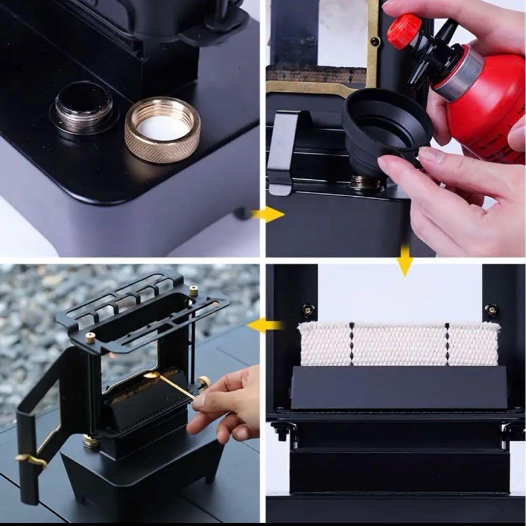 箱凹み】Soomloom スームルーム アイロンストーブ アイアンストーブ 黒