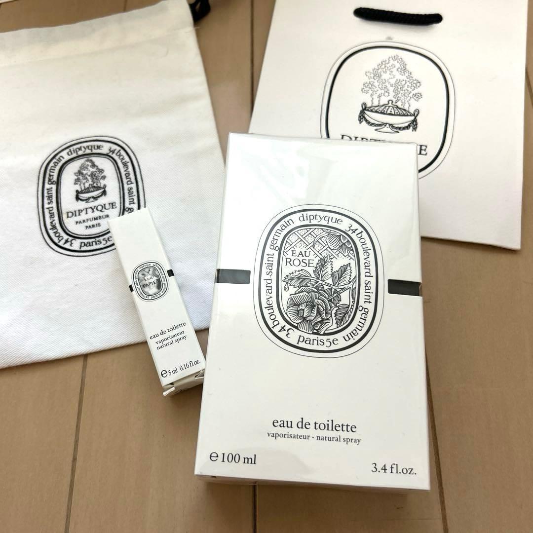 新品未使用 ディプティック dyptique オーローズ　オードトワレ　おまけ付 diptyque（ディプティック） 香水・レディース オーローズ