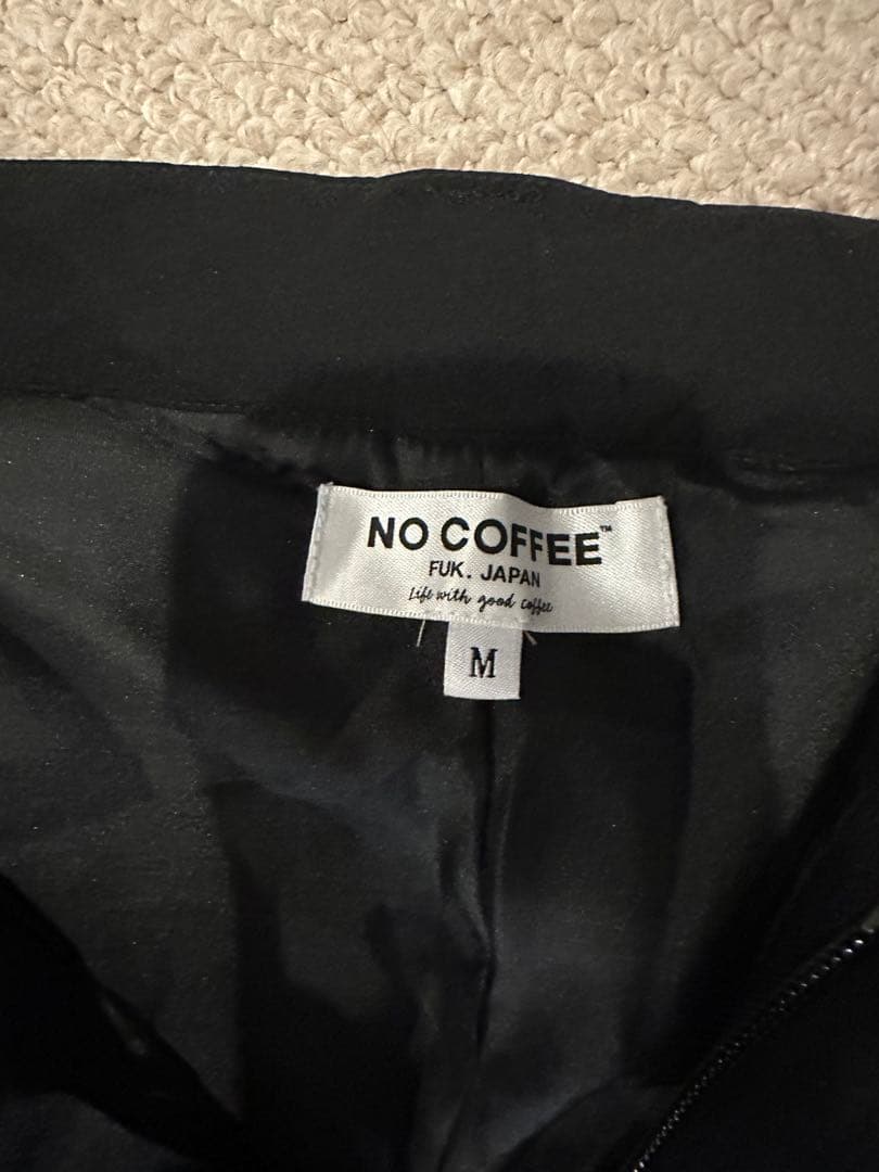 NO COFFEE x CLUBHAUS NO GOLF パンツ 黒 Mサイズ