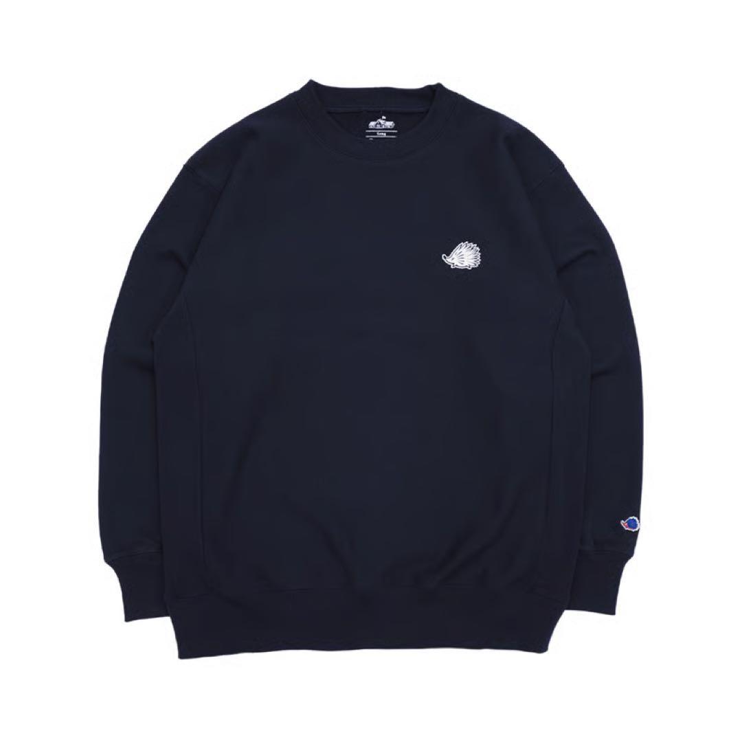 CLUBHAUS “The Crew” Crewneck - Navy Crewneck Sweatshirt Navy 400 GSM Fleece – House Of Blanks