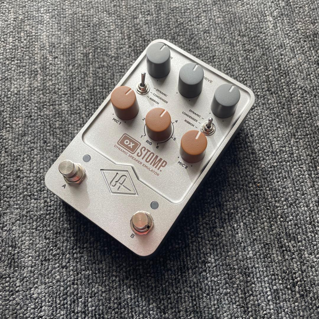 ギター OX STOMP UAFX Universal Audio OX Stomp: world-class cab sim hampered by tech issues