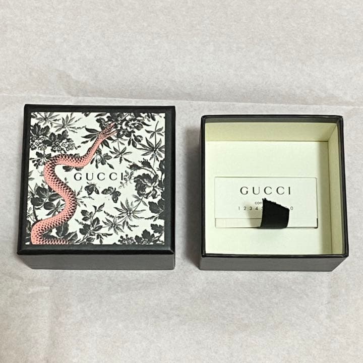 値下げ不可】GUCCI グッチ 空箱 巾着 蛇柄 スネーク - メルカリ