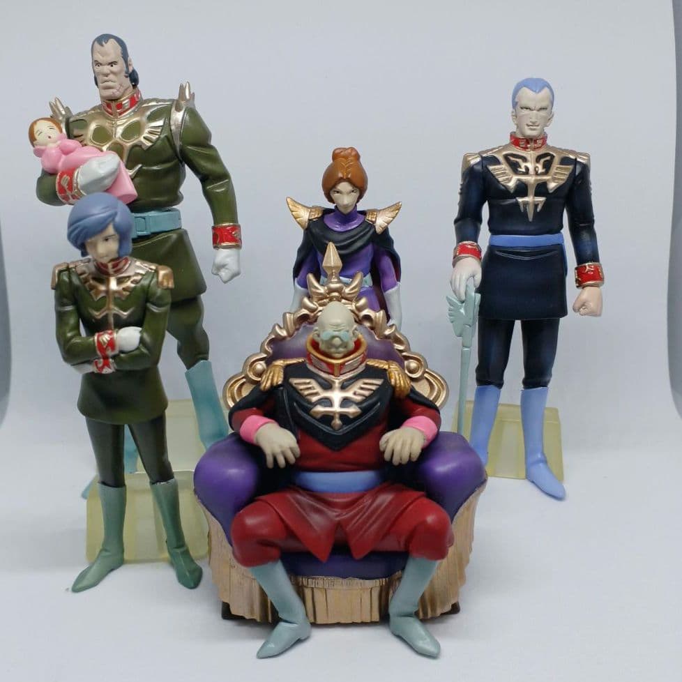 機動戦士ガンダム ハウス ハロカプEX ザビ家の肖像セット - メルカリ