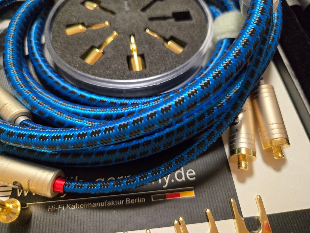 JIB BOAACOUSTIC Blueberry スピーカーケーブル1.5m