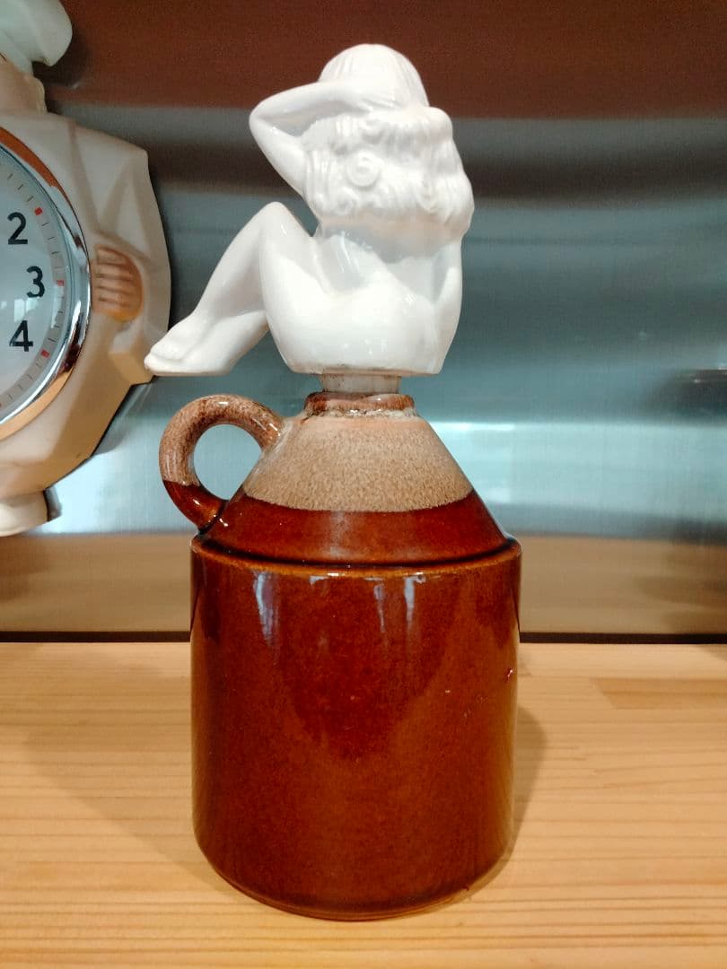 50s 　ピンナップ　デカンタ　エロ　　ビンテージ　layoff　茶 21