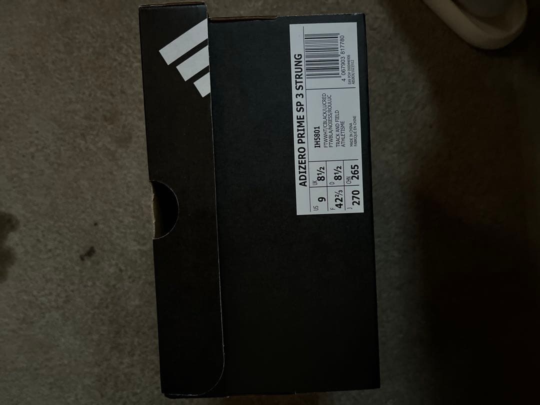 スパイク・シューズ ADIZERO PRIME SP3 27.0cm