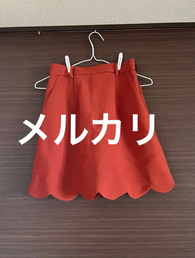 Tnewties 《そばかすができた》ベスト+スカート-RED-S