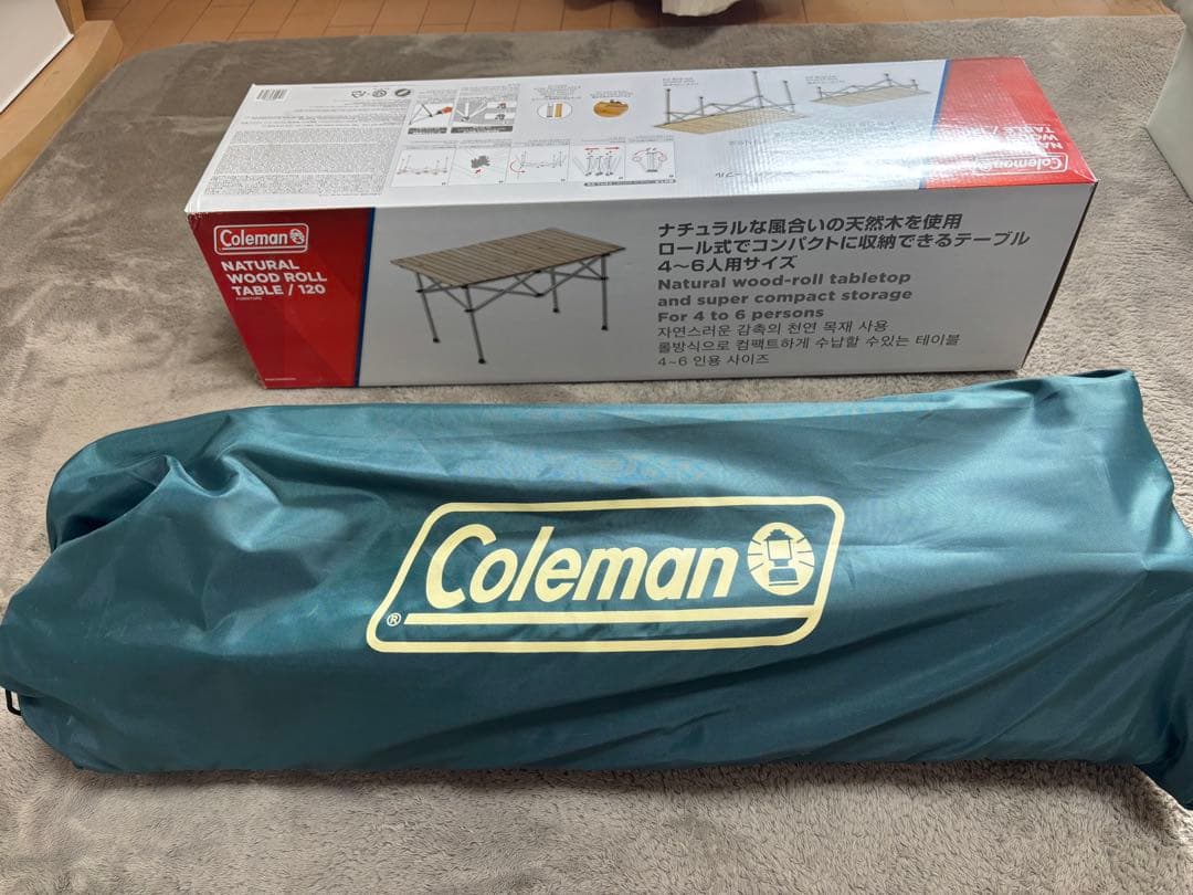 早い者勝ち【希少・廃盤モデル】コールマン ナチュラルウッドロールテーブル 早い者勝ち【希少・廃盤モデル】コールマン ナチュラルウッドロール