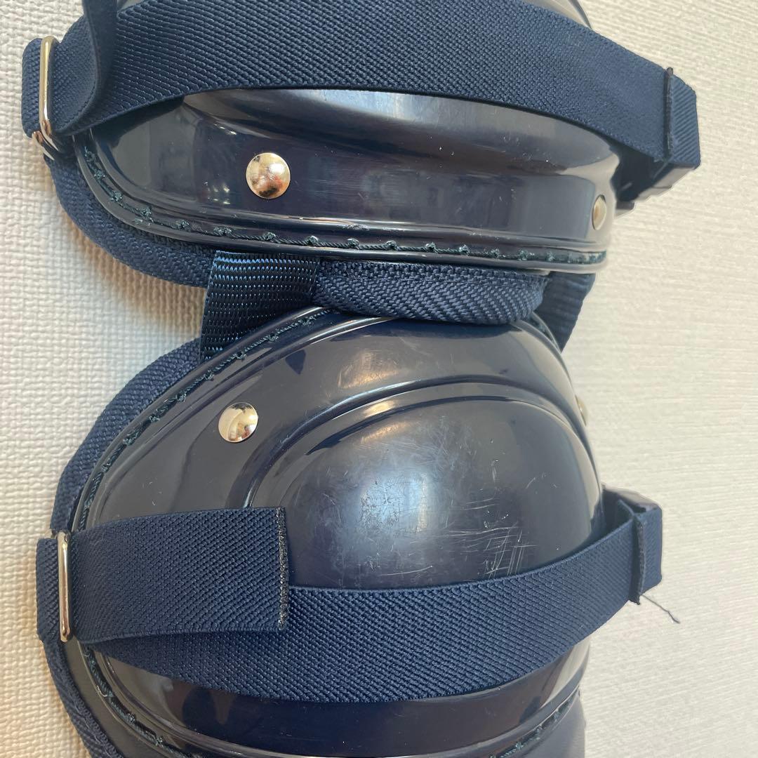 相談中ssk キャッチャー用 レガース 青 防具