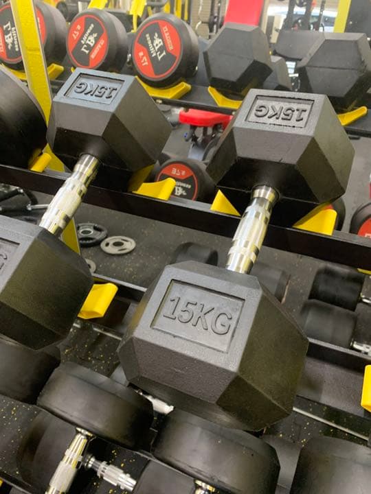 ヘックス  ダンベル　17.5kg ２個