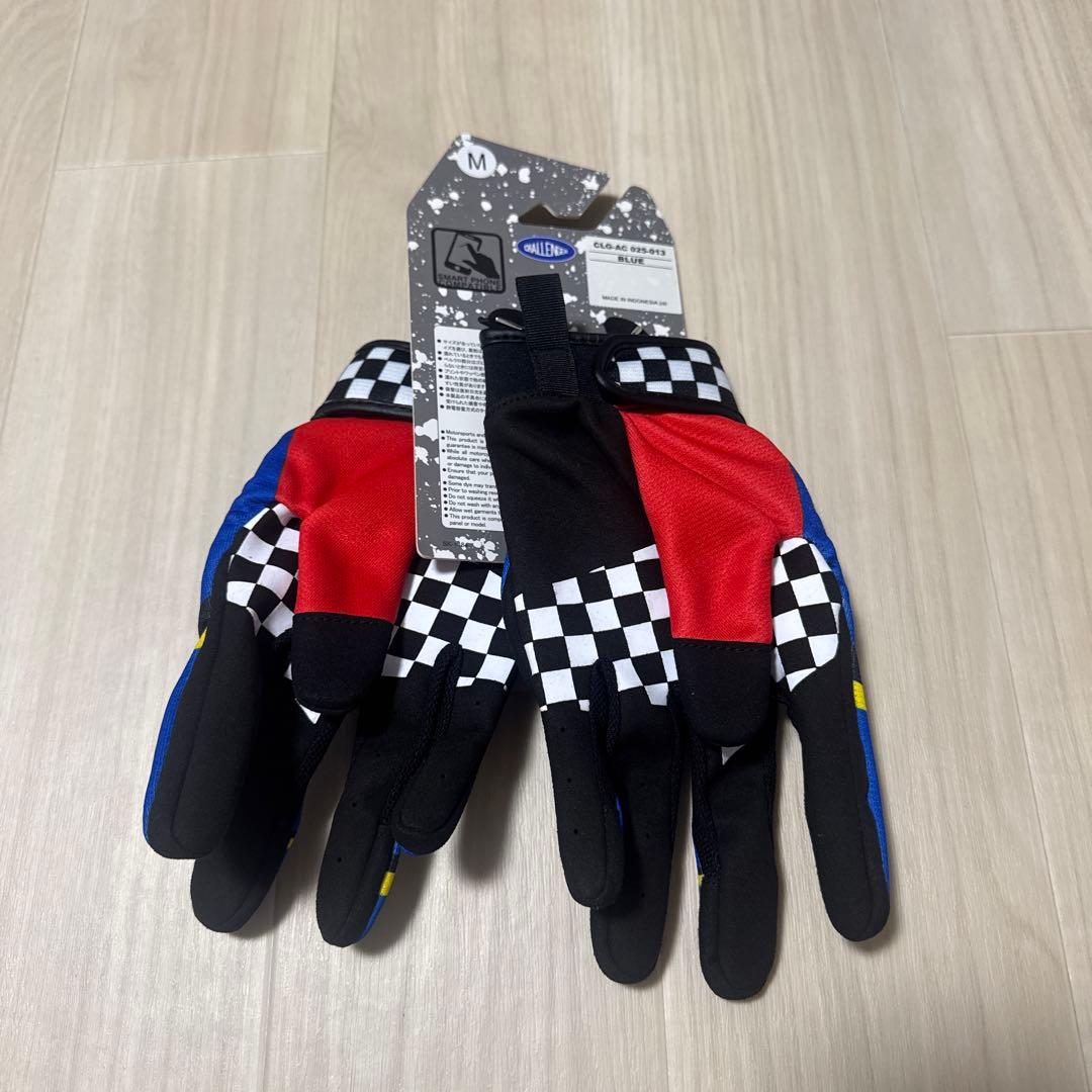 長瀬智也着用CHALLENGER 青 チェック柄 グローブの通販