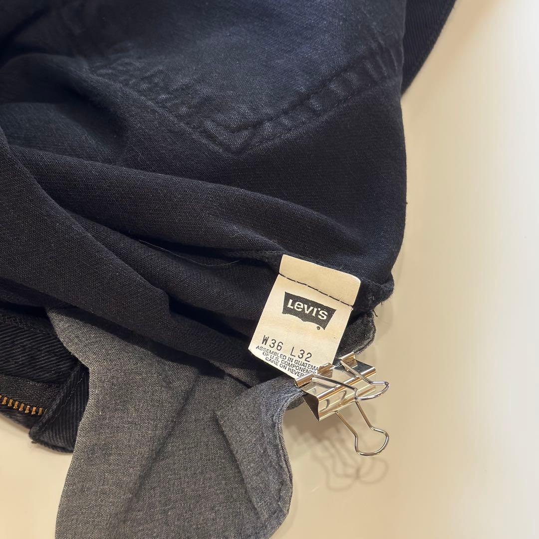 00s Levi's SilverTab \"baggy\" ブラック 黒 極太