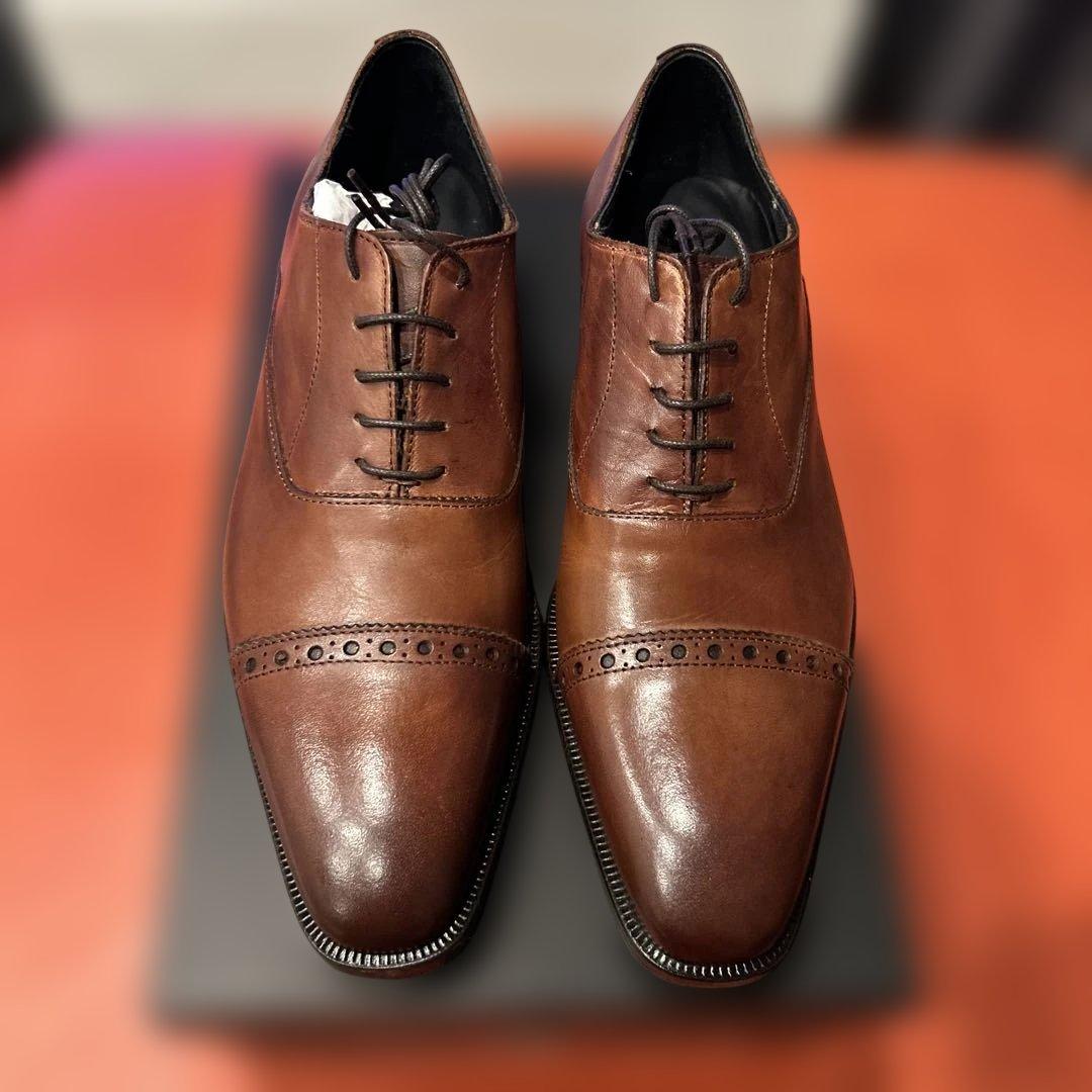 ISETAN MENS 革靴　新品未使用 ISETAN MEN'S イタリア製メンズレザースニーカー 伊勢丹オリジナル