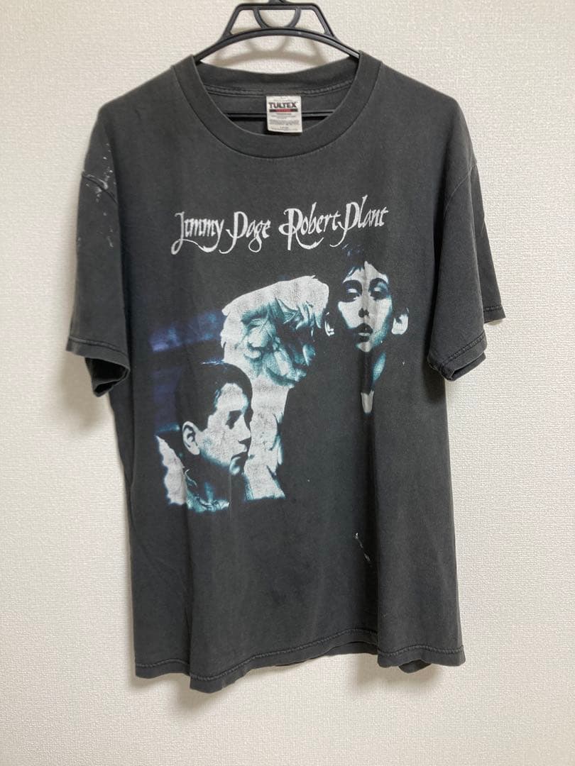 雰囲気◎Jimmy Page Robert Plant Tシャツ L 1998 vintage-jimmy-page-robert-