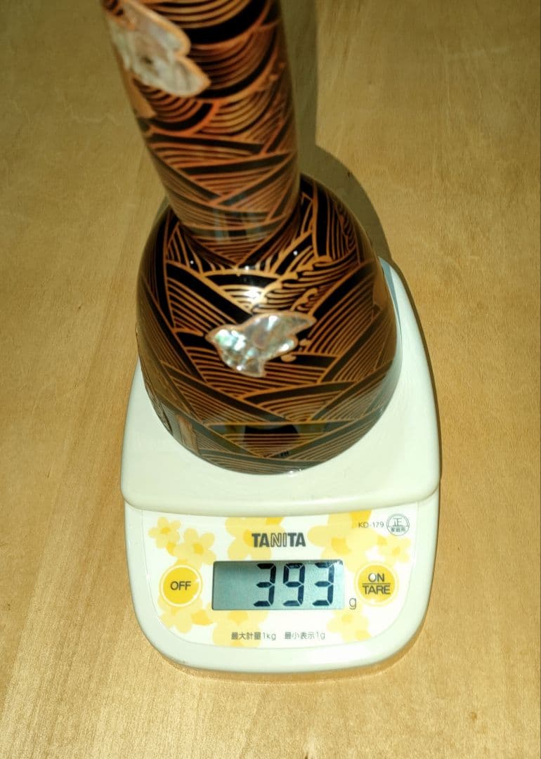 小鼓の胴 螺鈿入り