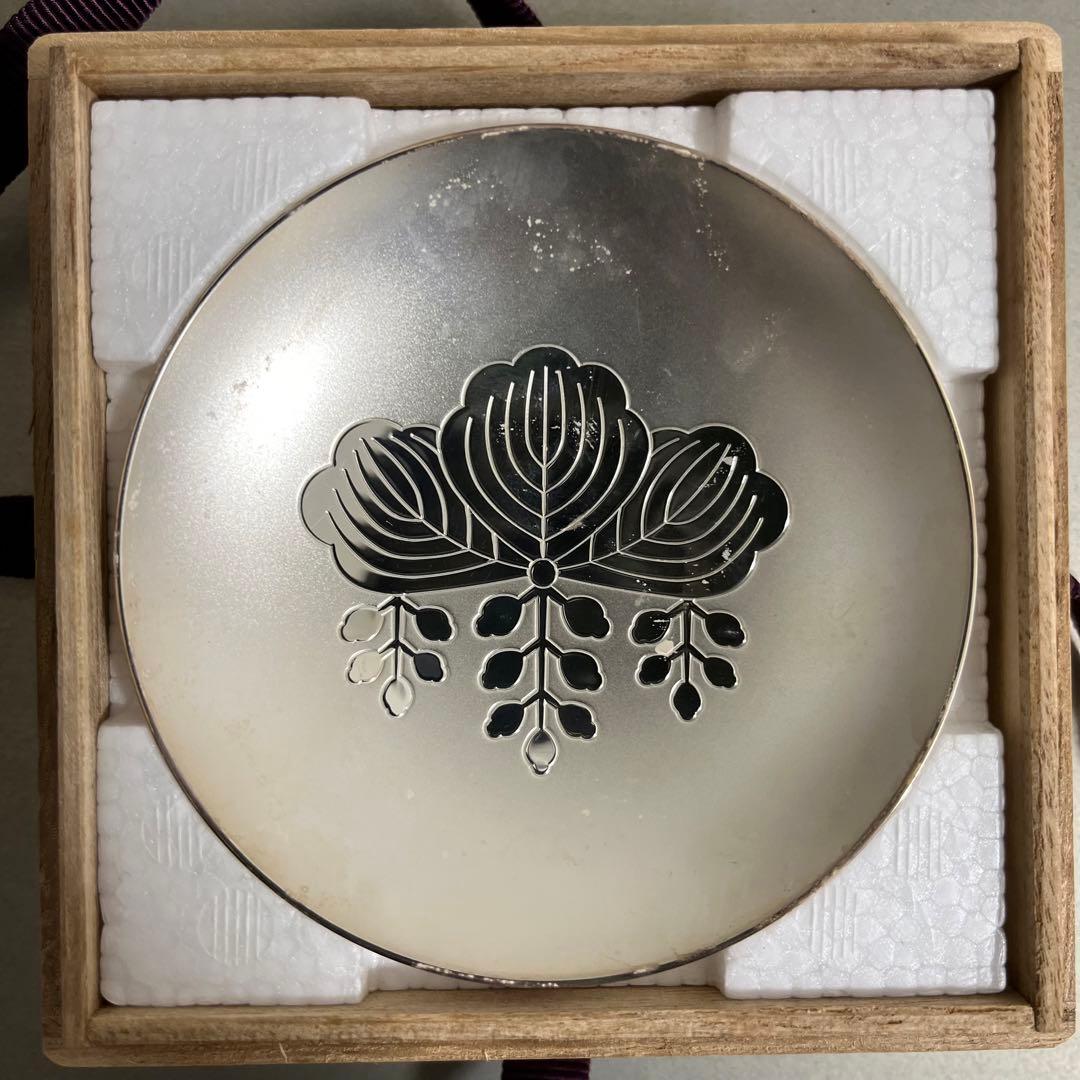 純銀】66g 造幣局製 1000 刻印入り 銀杯 SILVER 銀盃