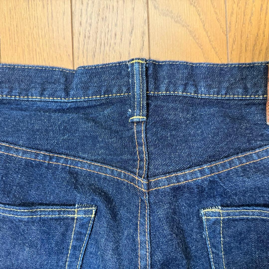 FULLCOUNT 1101 W32 13.7oz ストレートデニム