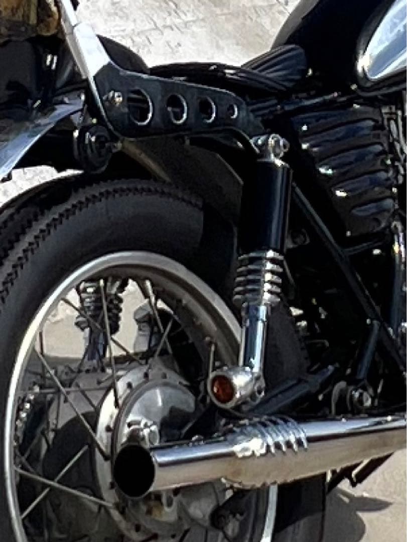 MDI 2％erハーフカバークラシカルリアショックSR400/500用 - メルカリ