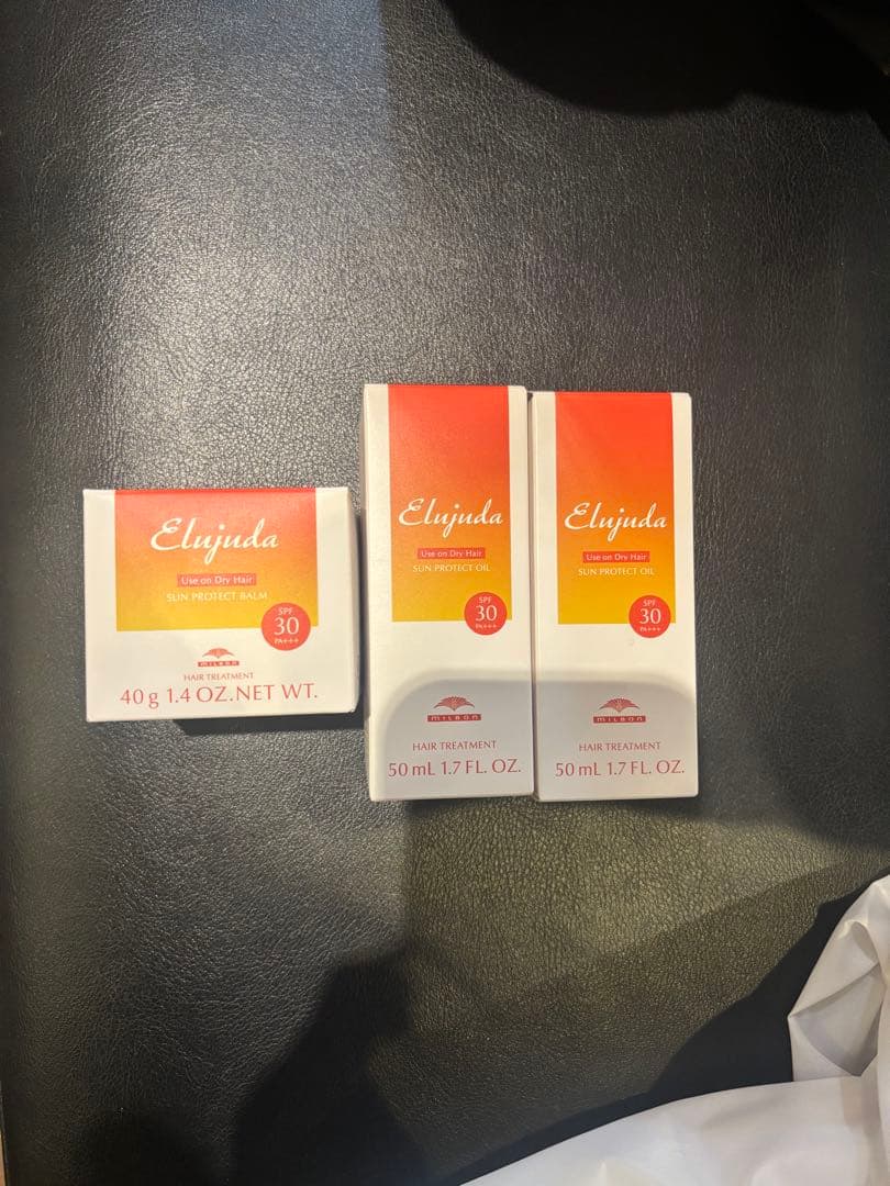 新品・未使用‼️)エルジューダ サンプロテクトバーム&オイル セット♪ エルジューダ」より、「⽇光」に着⽬した進化したサンケアで、ダメージ