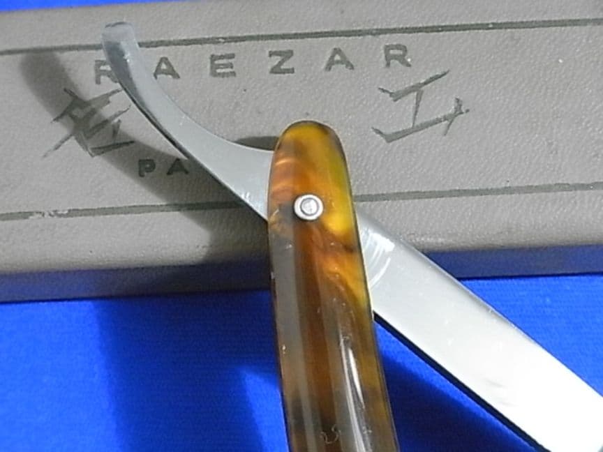 西洋剃刀 上條幸夫 手打レーザ ベタ刃 貴重レーザー