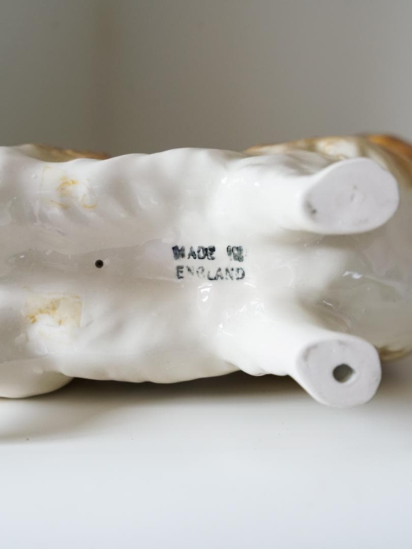 60's \"COOPERCRAFT\" vintage ポメラニアン 陶器