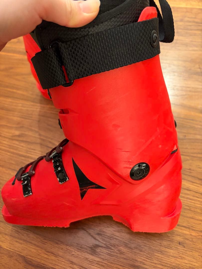 ATOMIC MIMIC GOLD レッド スキー用ブーツCS110 24.5 - メルカリ