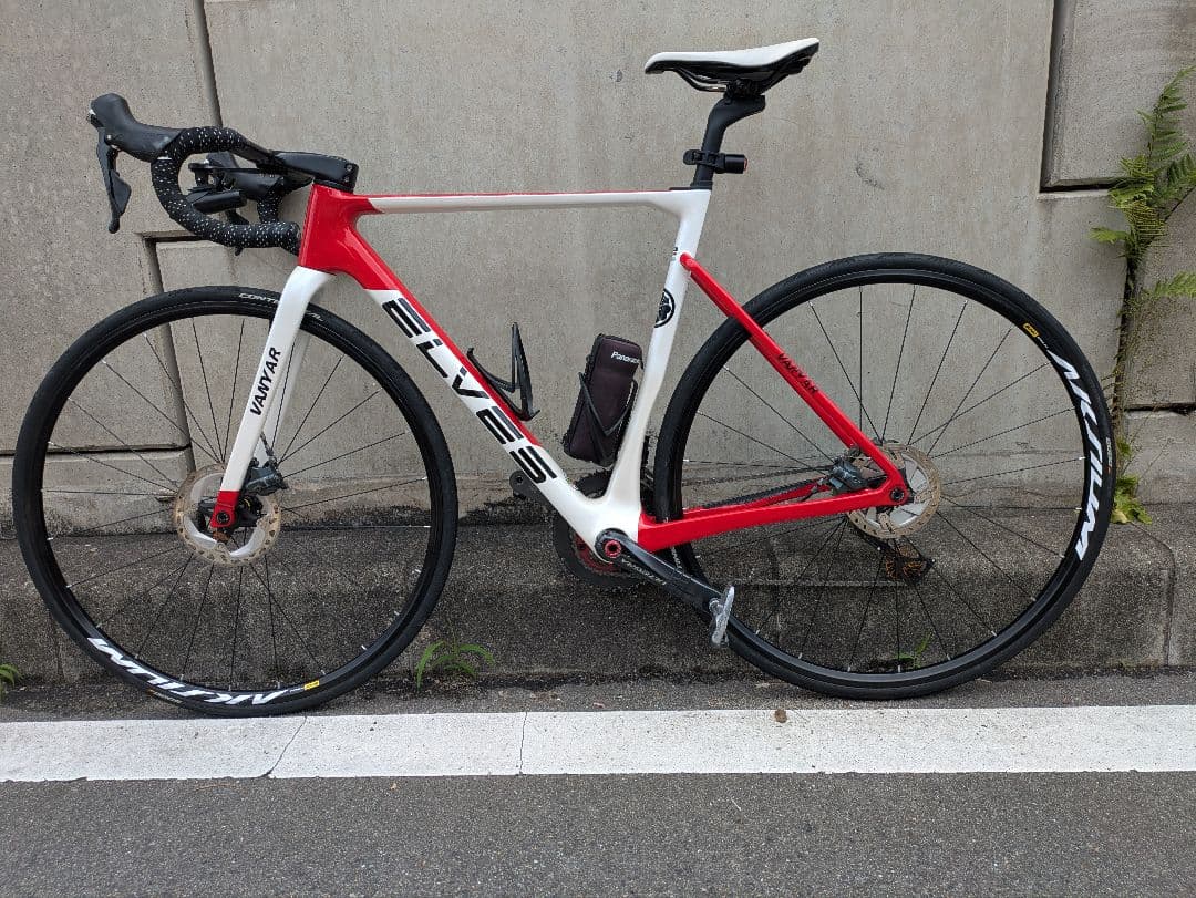 ロードバイクELVES VANTAR ディスク　ロードバイク ホワイト/レッド ロードバイクELVES VANTAR ディスク ロードバイク ホワイト/レッド