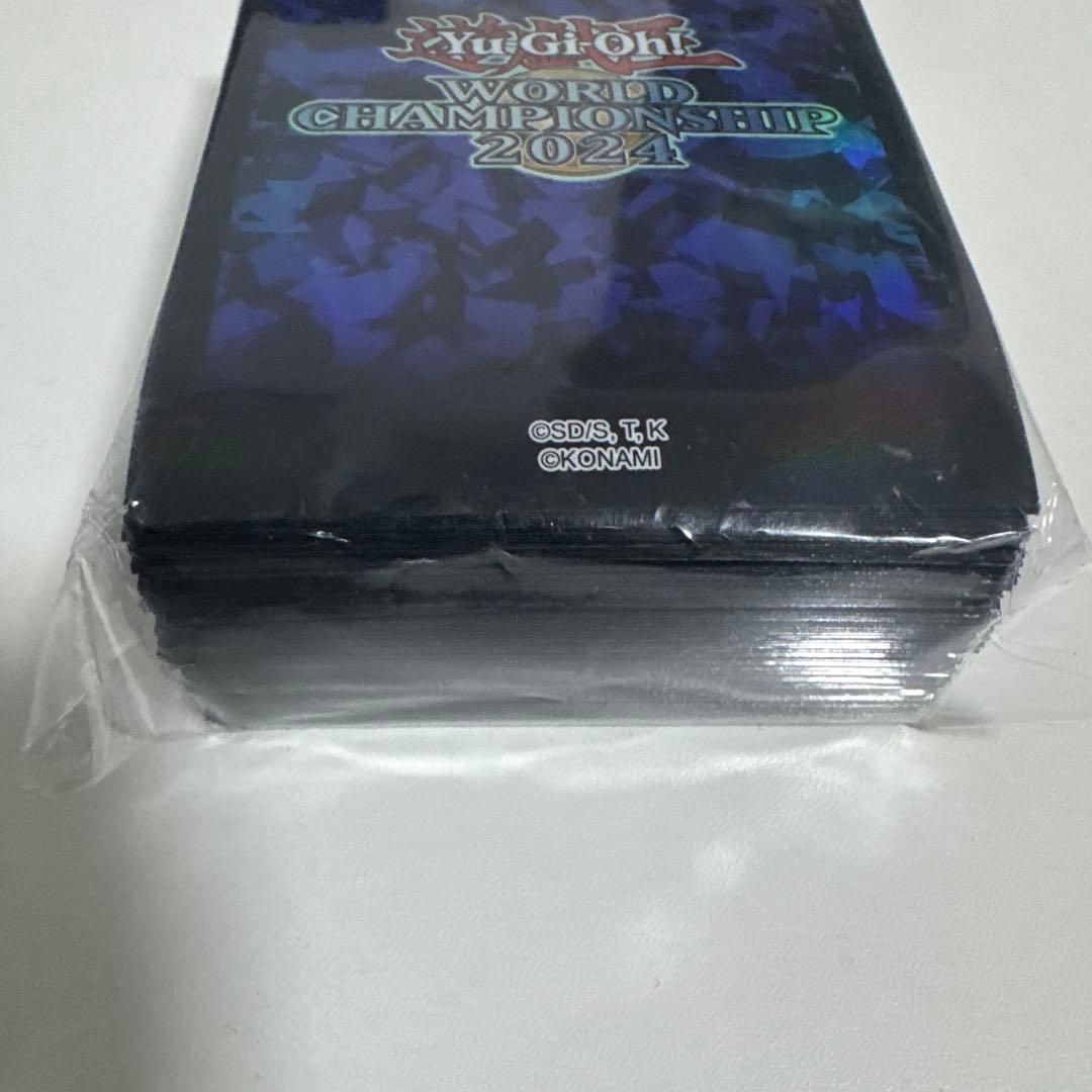 遊戯王 WCS2024 スリーブ 未開封 紫 青 yu-gi-oh 100枚