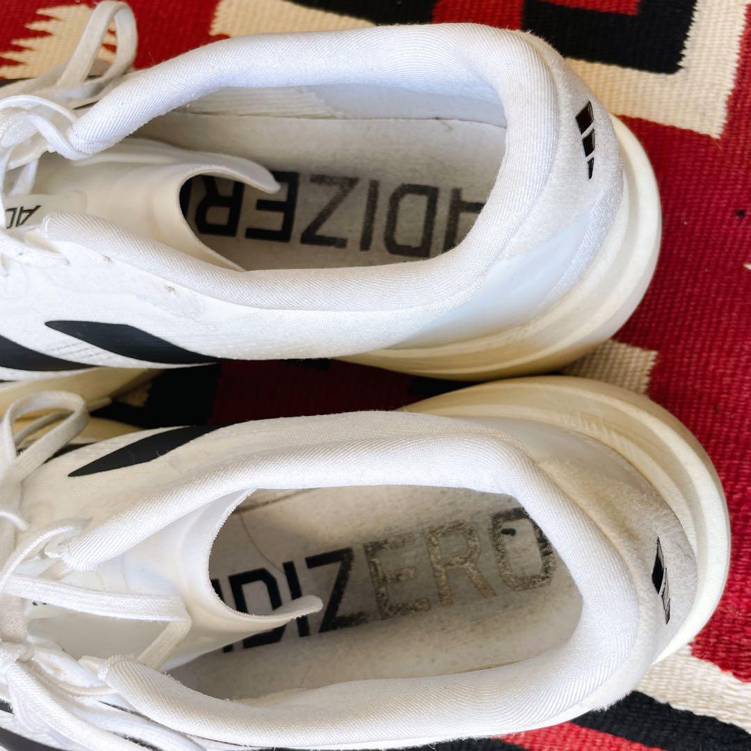 アディダス ADIZERO EVO 27.5cm 軽量ランニング アディゼロ