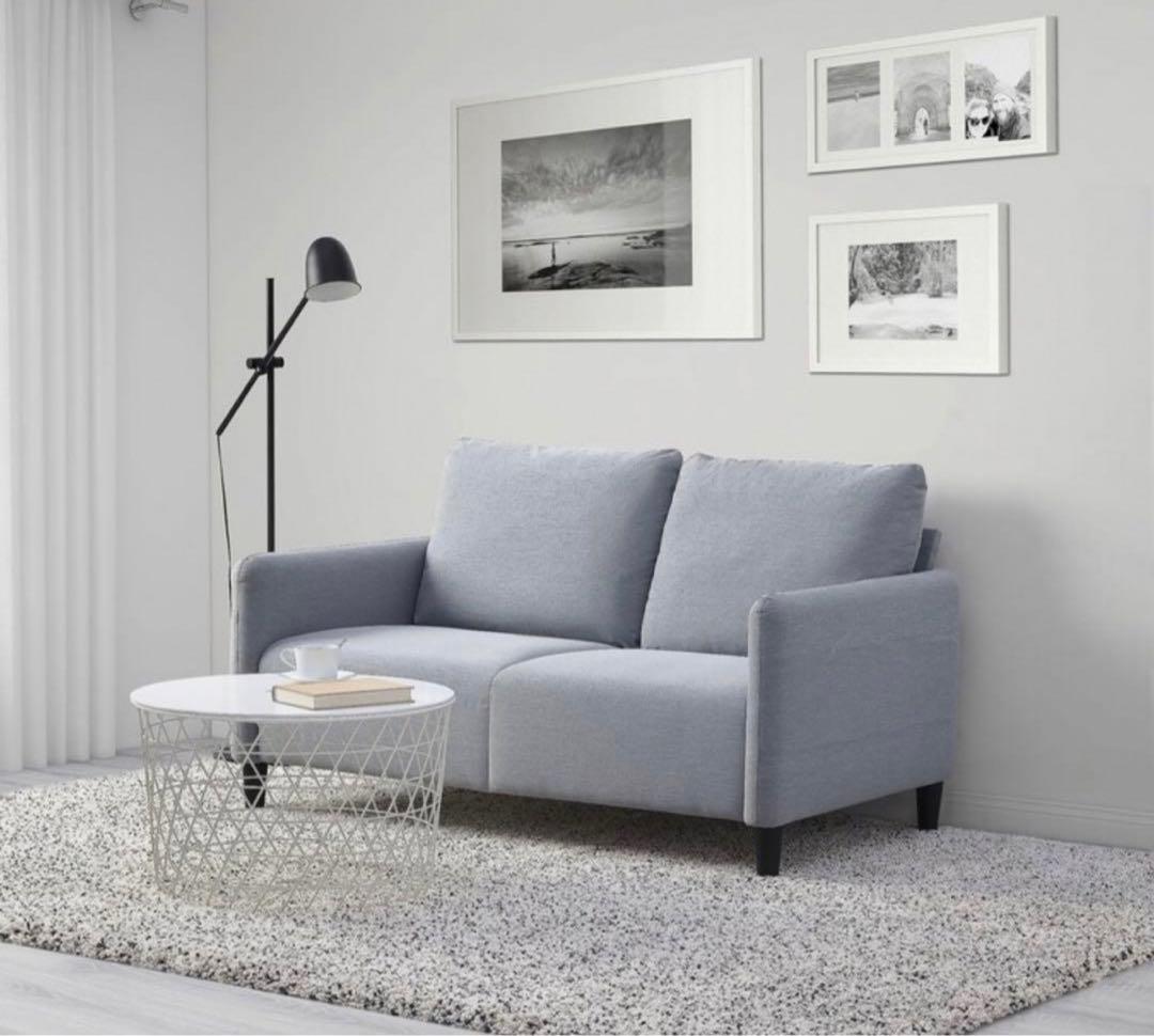 IKEA 2人掛けソファー イケア（IKEA） 2人掛けソファー コーデュロイ コーナーソファー 2人