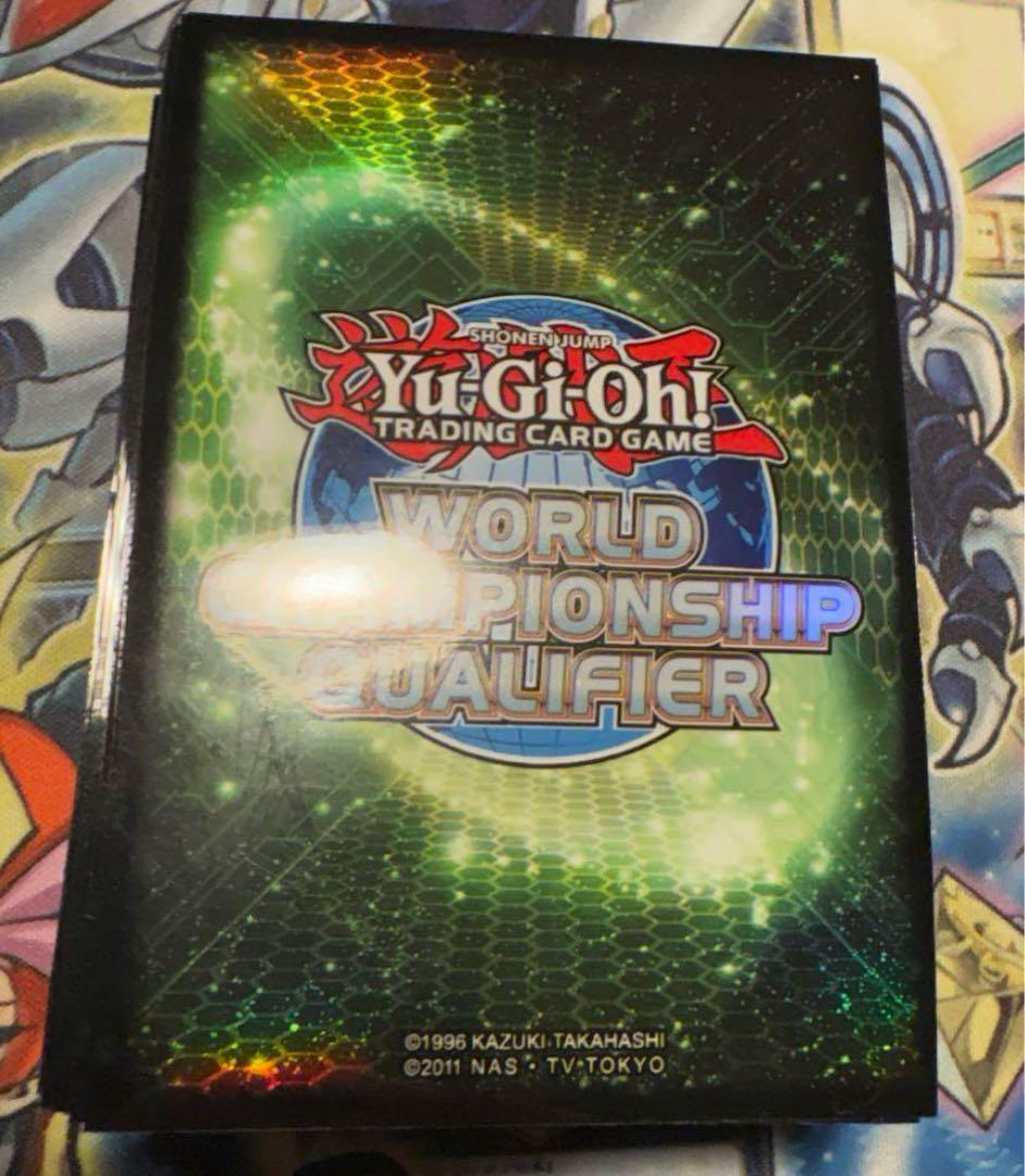 遊戯王 wcqスリーブ2013 グリーン 71枚