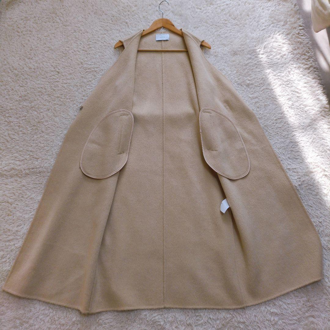 cizatto 2piece wool coat ロング ジレ カーディガン - メルカリ